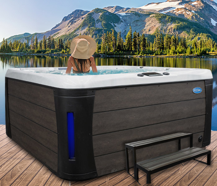 Calspas hot tub being used in a family setting - hot tubs spas for sale Peabody