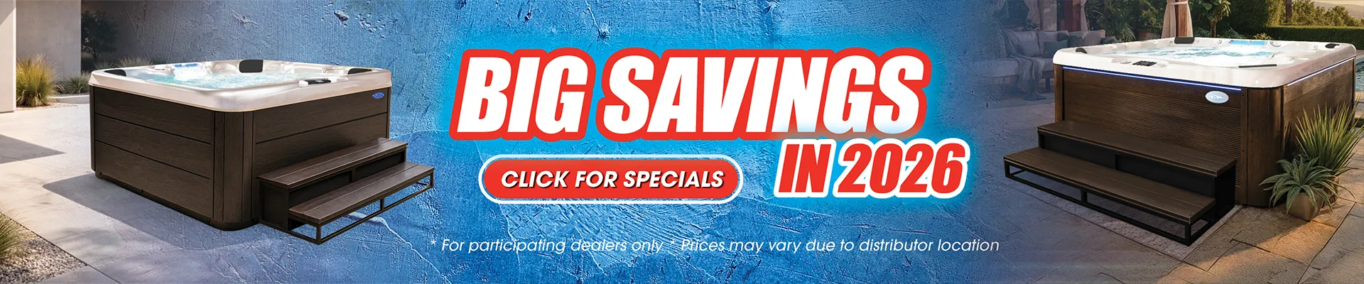 Calspas hot tub being used in a family setting - Peabody