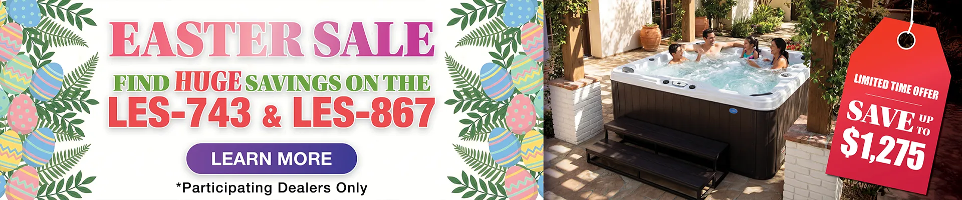 Calspas hot tub being used in a family setting - Peabody