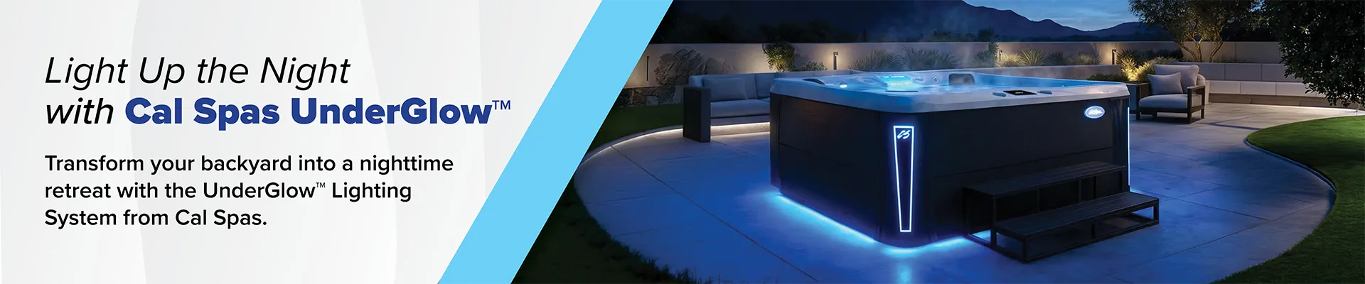 Calspas hot tub being used in a family setting - Peabody